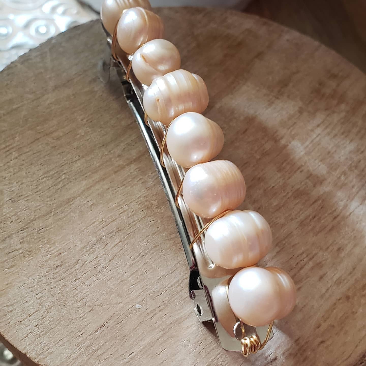 Pearl Hair Clips