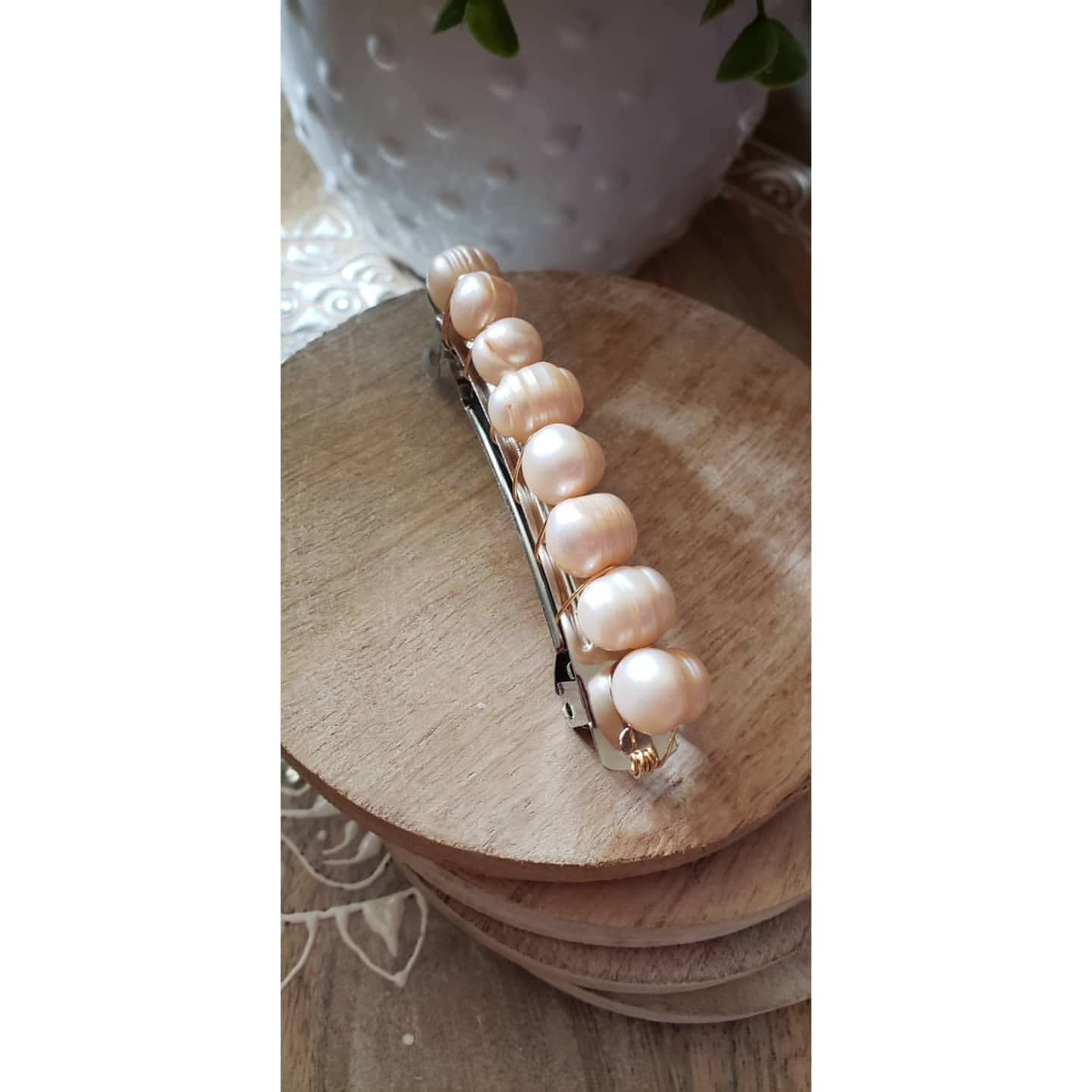 Pearl Hair Clips